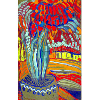 РЕПРОДУКЦИИ НА КАРТИНИ Натюрморт със саксия (1920)